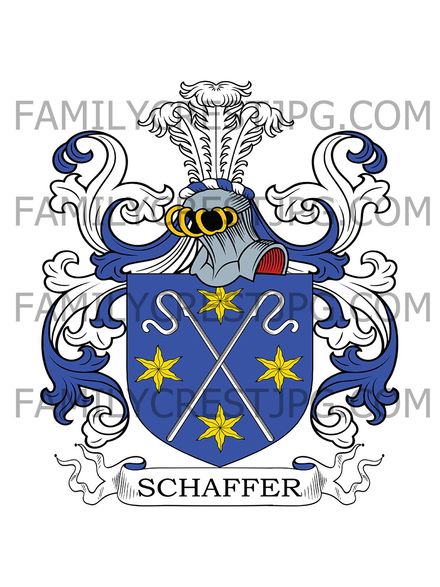 Schaffer Family Crest - Shaffer