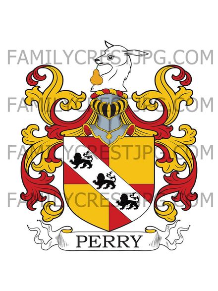 Perry Family Crest - Clare, Ireland