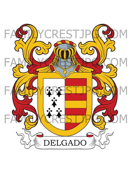 Delgado Family Crest
