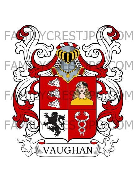 Vaughan Family Crest