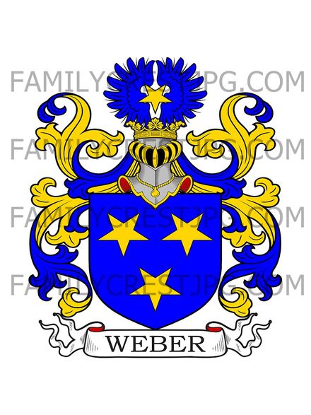 Weber Family Crest - Belgium