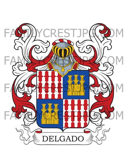 Delgado Family Crest