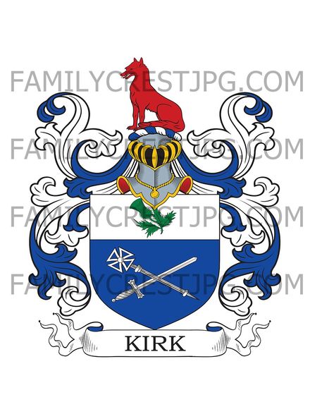 Kirk Family Crest