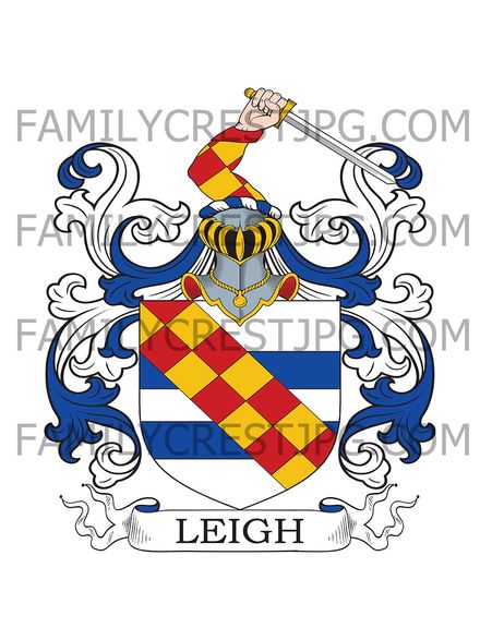 Leigh Family Crest
