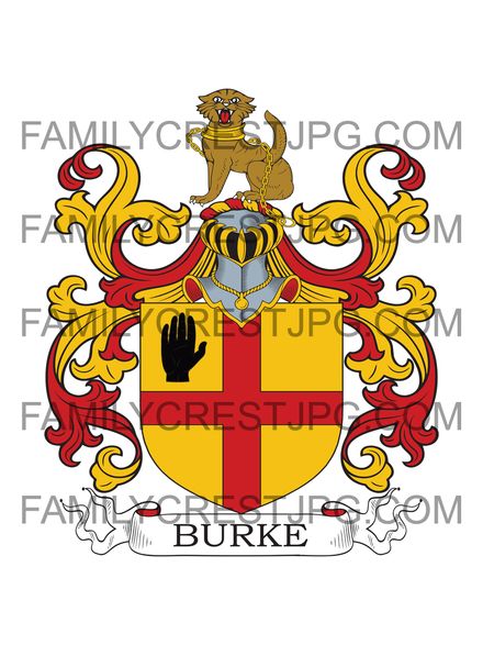 Burke Family Crest - Haviland-Burke