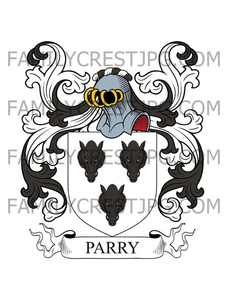Parry Family Crest