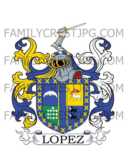 Lopez Family Crest
