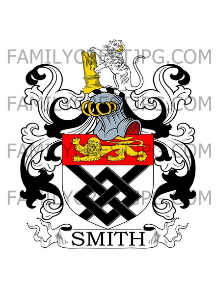 Smith Family Crest - London, England
