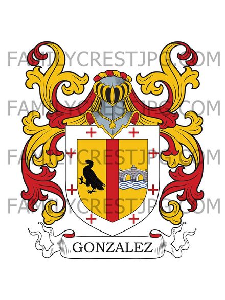 Gonzalez Family Crest