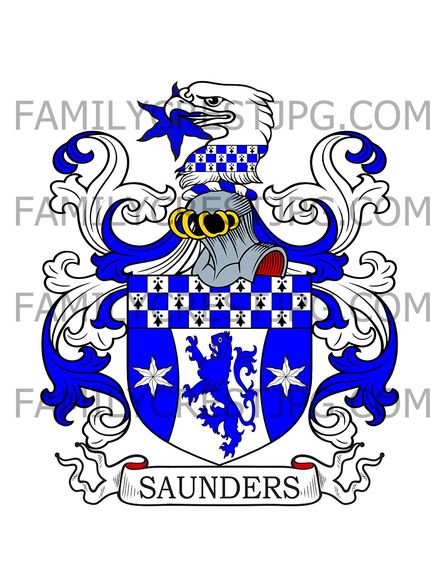 Saunders Family Crest