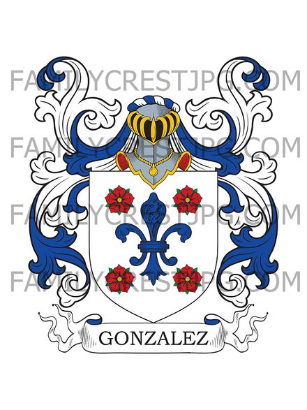 Gonzalez Family Crest