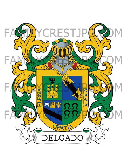 Delgado Family Crest