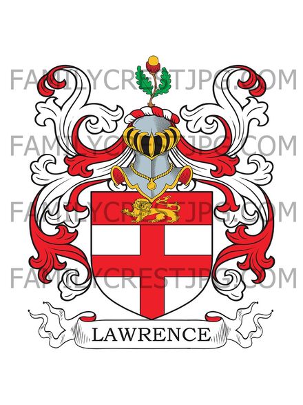 Lawrence Family Crest - Scotland