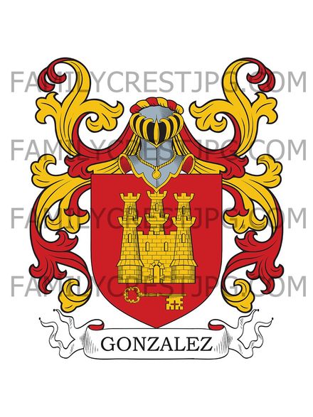 Gonzalez Family Crest