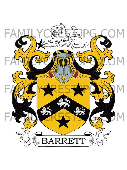 Barrett Family Crest