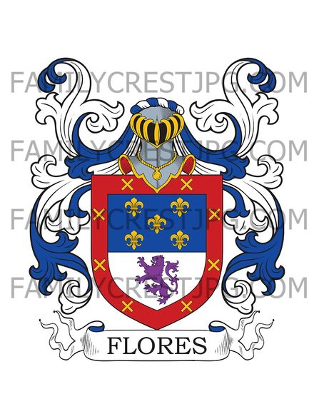 Flores Family Crest