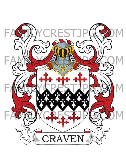 Craven Family Crest