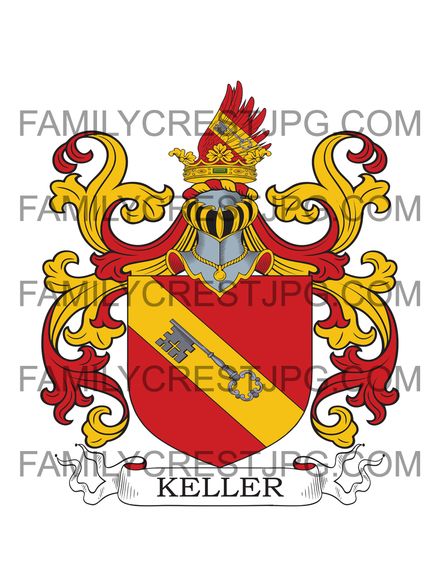 Keller Family Crest - 1594