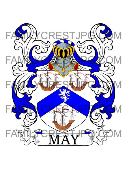 May Family Crest
