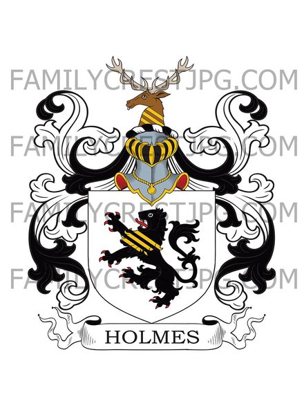 Holmes Family Crest