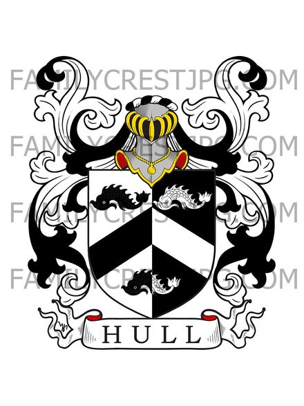 Hull Family Crest