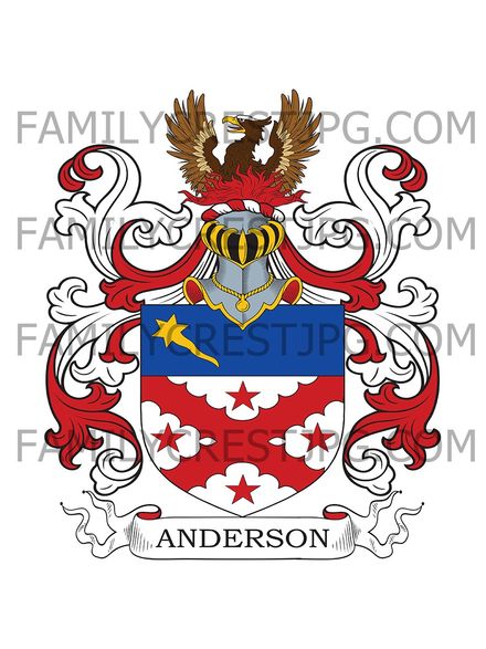 Anderson Family Crest - London, England