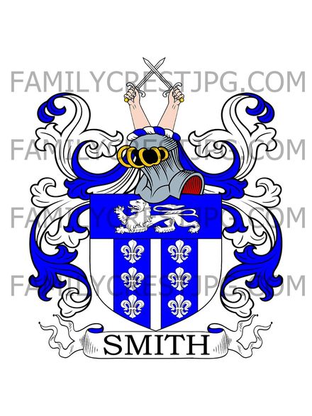 Smith Family Crest - London, England