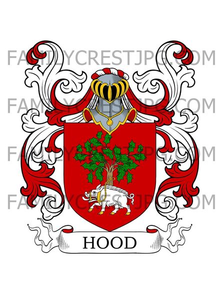 Hood Family Crest