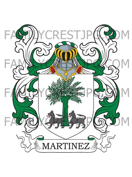 Martinez Family Crest