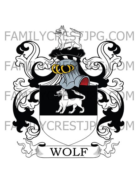 Wolf Family Crest