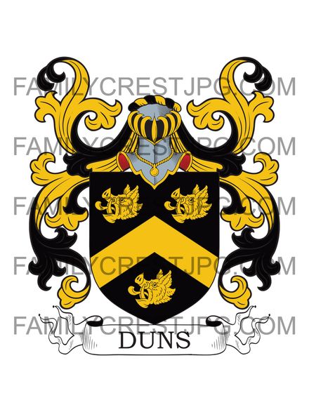 Duns Family Crest