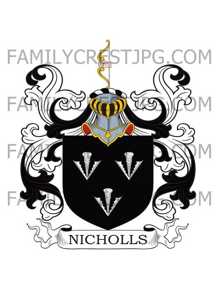 Nicholls Family Crest