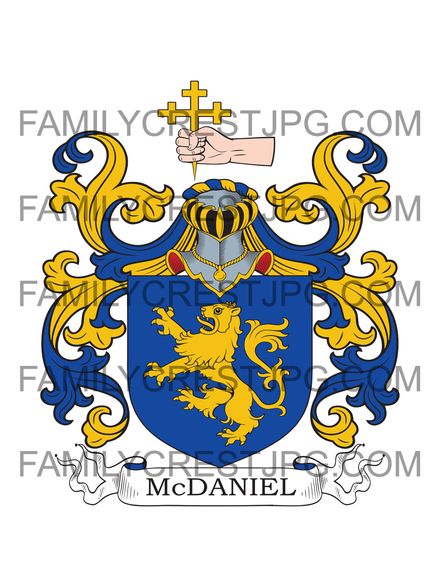 McDaniel Family Crest - MacDaniel
