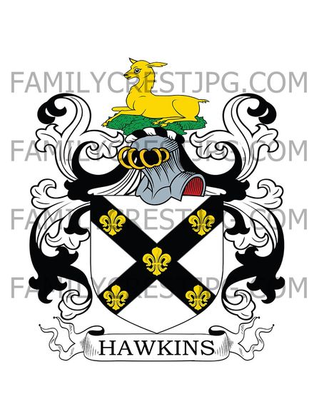 Hawkins Family Crest