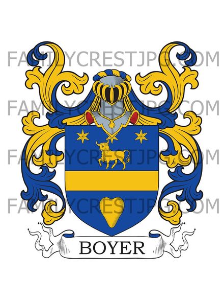 Boyer Family Crest
