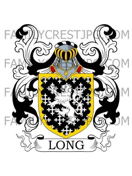 Long Family Crest - London, England