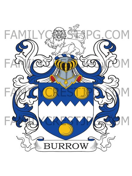 Burrow Family Crest