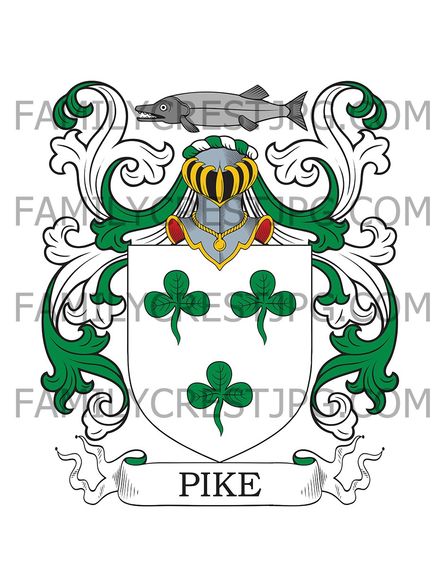 Pike Family Crest