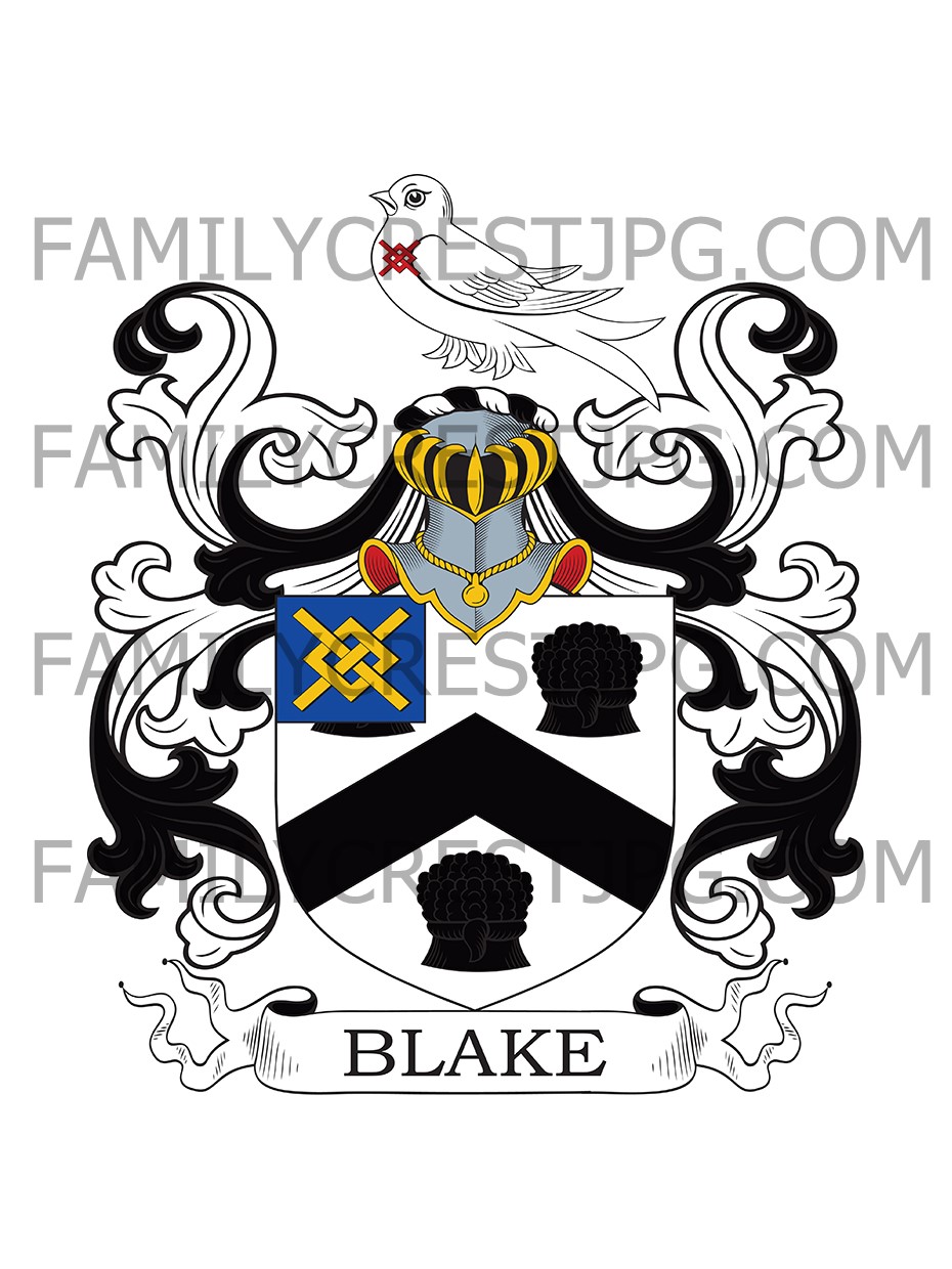 Blake Coat of Arms & Family Crest