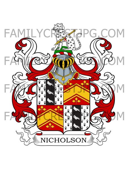 Nicholson Family Crest