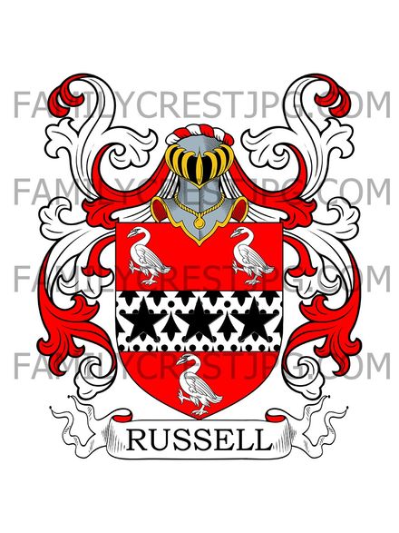 Russell Family Crest