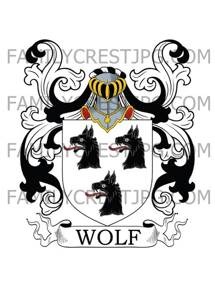 Wolf Family Crest