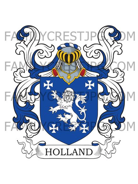 Holland Family Crest