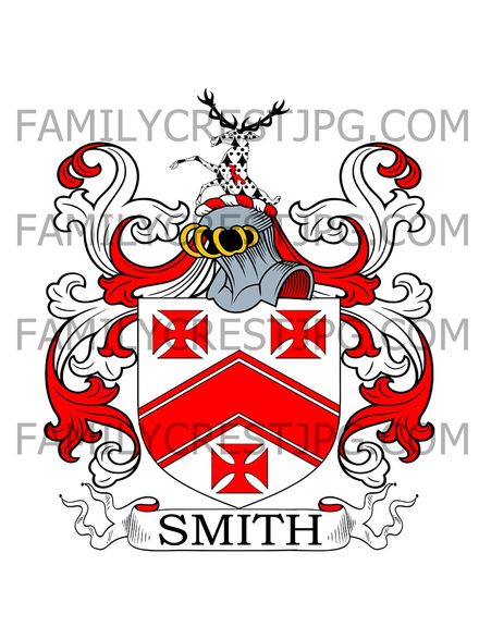 Smith Family Crest - Surrey, England