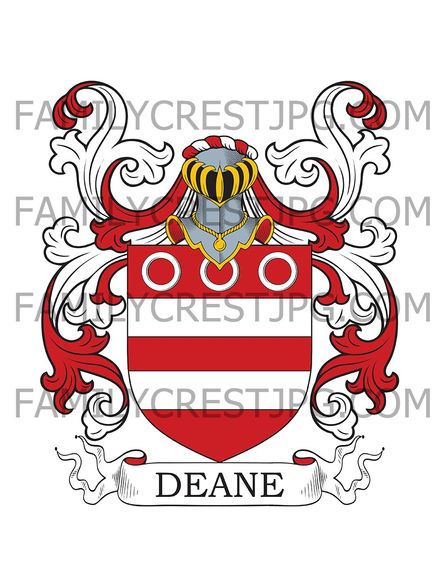 Deane Family Crest