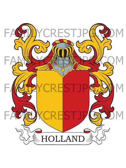 Holland Family Crest
