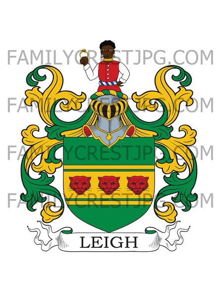 Leigh Family Crest