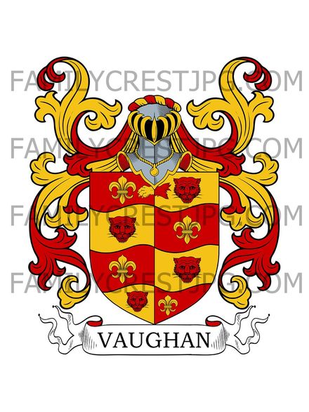 Vaughan Family Crest