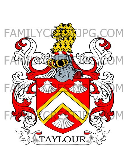 Taylour Family Crest - Westminster, London, England
