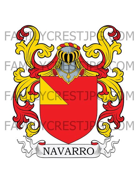 Navarro Family Crest